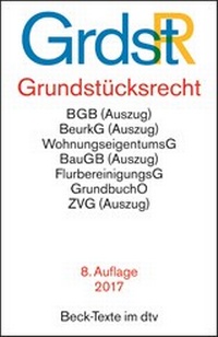 Abbildung von: Grundstücksrecht: GrdstR - dtv