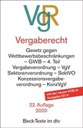 Cover: Vergaberecht: VgR - dtv