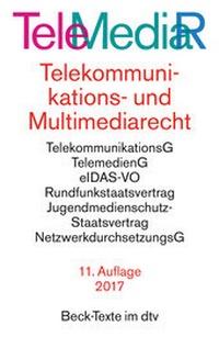 Enlarge image Cover: Telemediarecht, Telekommunikations- und Multimediarecht - dtv