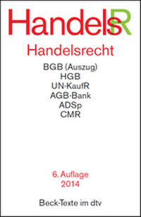 Abbildung von: Handelsrecht: HandelsR - dtv