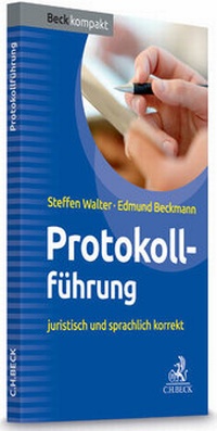 Abbildung von: Protokollführung - C.H.BECK
