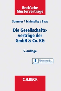Abbildung von: Die Gesellschaftsverträge der GmbH & Co. KG - C.H.BECK