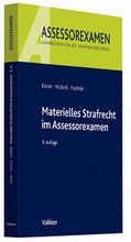 Cover: Materielles Strafrecht im Assessorexamen - Vahlen