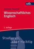 Cover: Wissenschaftliches Englisch - UTB