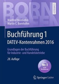 Abbildung von: Buchführung 1 DATEV-Kontenrahmen 2016 - Springer Gabler