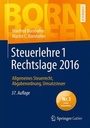 Bild: Steuerlehre 1 Rechtslage 2016 - Springer Gabler
