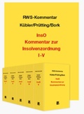 Cover: InsO - Kommentar zur Insolvenzordnung - RWS