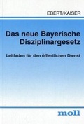 Cover: Das neue Bayerische Disziplinargesetz - Boorberg