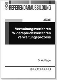 Abbildung von: Verwaltungsverfahren, Widerspruchsverfahren, Verwaltungsprozess - Boorberg
