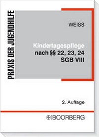 Abbildung von: Kindertagespflege nach §§ 22, 23, 24 SGB VIII - Boorberg