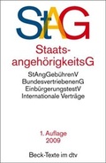 Cover: Staatsangeh&ouml;rigkeitsgesetz: StAG - dtv