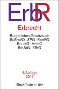 Abbildung von: Erbrecht: ErbR - dtv