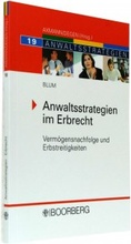 Cover: Anwaltsstrategien im Erbrecht - Boorberg