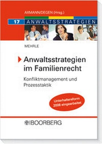 Abbildung von: Anwaltsstrategien im Familienrecht - Boorberg