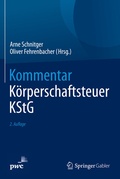 Cover: Kommentar K&ouml;rperschaftsteuer KStG - Springer Gabler