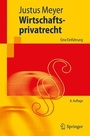 Cover: Wirtschaftsprivatrecht - Springer
