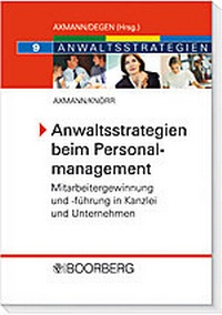 Enlarge image Cover: Anwaltsstrategien beim Personalmanagement - Boorberg