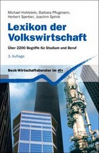 Enlarge image Cover: Lexikon der Volkswirtschaft - dtv