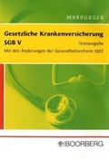Cover: Gesetzliche Krankenversicherung - SGB V - Boorberg
