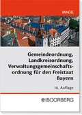 Cover: Gemeindeordnung, Landkreisordnung, Verwaltungsgemeinschaftsordnung f&uuml;r den Freistaat Bayern - Boorberg