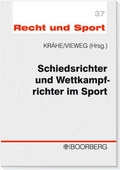 Cover: Schiedsrichter und Wettkampfrichter im Sport - Boorberg