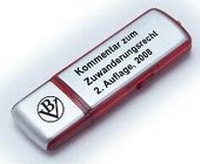Enlarge image Cover: Kommentar zum Zuwanderungsrecht - USB-Stick - Boorberg