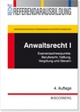 Cover: Anwaltsrecht I - Boorberg
