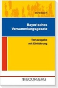 Bild: Bayerisches Versammlungsgesetz - Boorberg