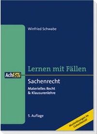 Bild vergrößern Bild: Sachenrecht - Boorberg