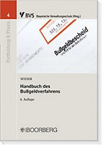 Bild vergrößern Bild: Handbuch des Bußgeldverfahrens - Boorberg