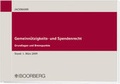 Cover: Gemeinn&uuml;tzigkeits- und Spendenrecht - Boorberg