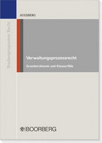 Abbildung von: Verwaltungsprozessrecht - Boorberg