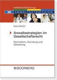 Abbildung von: Anwaltsstrategien im Gesellschaftsrecht - Boorberg