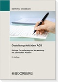 Cover: Gestaltungsleitfaden AGB - Boorberg