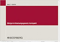 Abbildung von: Bürgerentlastungsgesetz kompakt - Boorberg