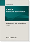 Cover: Gesellschafts- und Handelsrecht - Boorberg