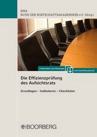 Abbildung von: Die Effizienzprüfung des Aufsichtsrats - Boorberg