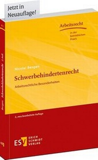 Abbildung von: Schwerbehindertenrecht - Erich Schmidt Verlag