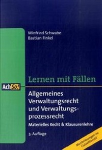 Abbildung von: Allgemeines Verwaltungsrecht und Verwaltungsprozessrecht - Bund-Verlag