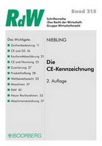 Bild: Die CE-Kennzeichnung - Boorberg