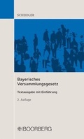 Bild: Bayerisches Versammlungsgesetz - Boorberg