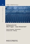 Cover: Onlinerecht 2.0 Alte Fragen - neue Antworten? - Boorberg