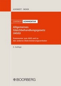 Abbildung von: Allgemeines Gleichbehandlungsgesetz (AGG) - Boorberg