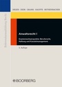 Cover: Anwaltsrecht I - Boorberg