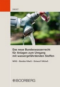 Abbildung von: Das neue Bundeswasserrecht für Anlagen zum Umgang mit wassergefährdenden Stoffen - Boorberg