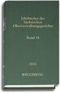Cover: Jahrb&uuml;cher des S&auml;chsischen Oberverwaltungsgerichts - Boorberg