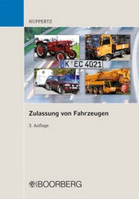 Abbildung von: Zulassung von Fahrzeugen - Boorberg