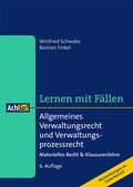 Cover: Allgemeines Verwaltungsrecht und Verwaltungsprozessrecht. Lernen mit F&auml;llen - Boorberg