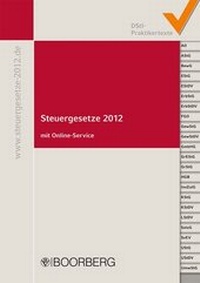 Abbildung von: Steuergesetze 2012 - Boorberg