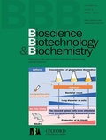 Abbildung von: Bioscience, Biotechnology and Biochemistry - Brill